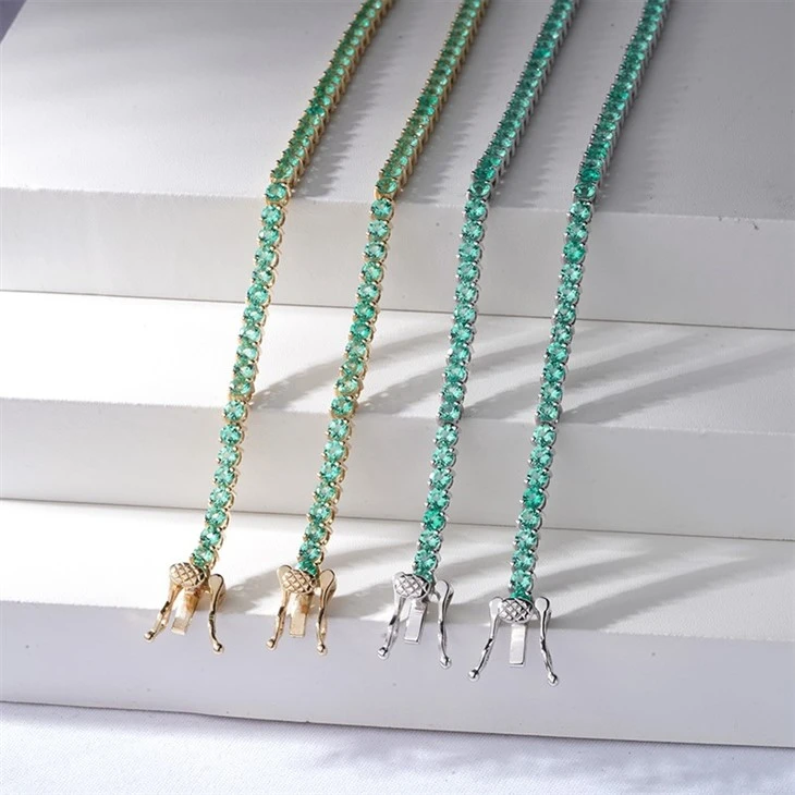 Lab Grown Gemstones Bracelet